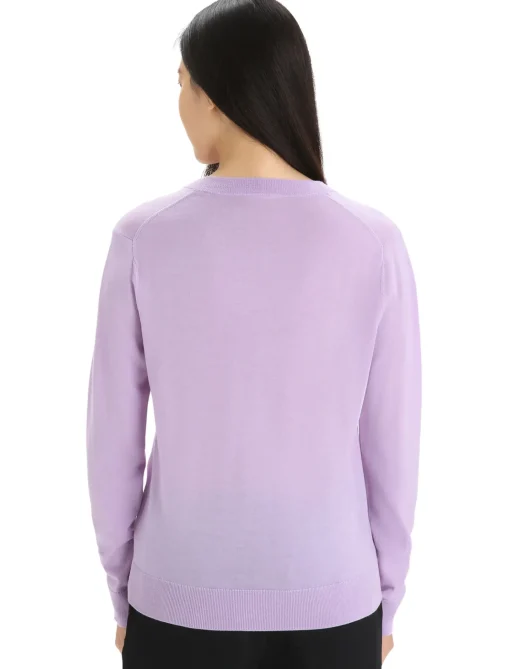 Damen Icebreaker Strickwaren^Merino Wilcox Sweater Damen