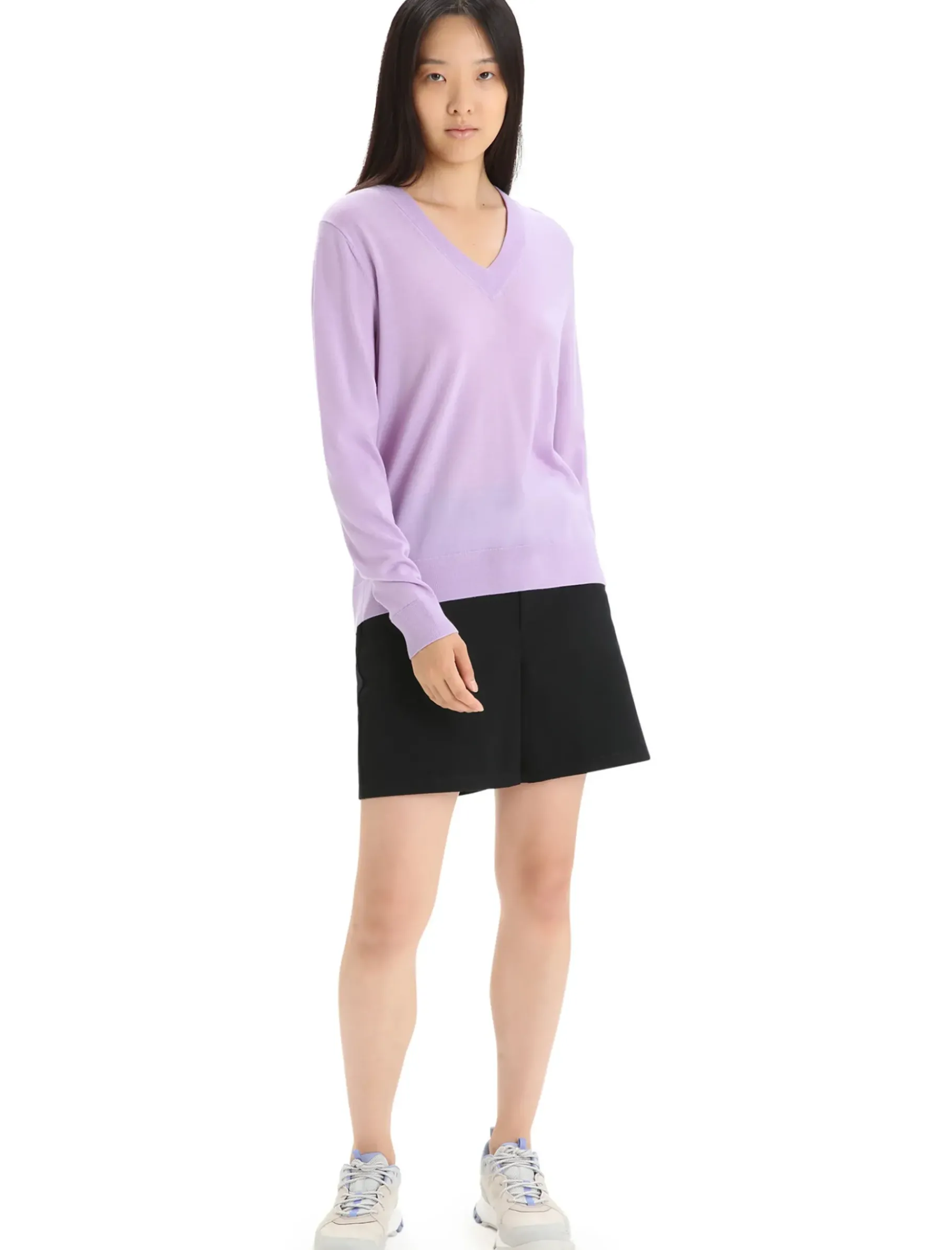 Damen Icebreaker Strickwaren^Merino Wilcox Sweater Damen