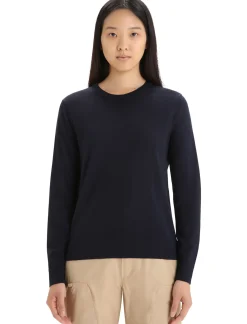 Damen Icebreaker Strickwaren^Merino Wilcox Sweater Damen