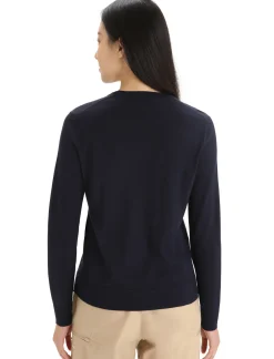 Damen Icebreaker Strickwaren^Merino Wilcox Sweater Damen