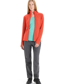 Damen Icebreaker Sweatshirts & Hoodies^Realfleece™ Merino Descender Jacke Damen