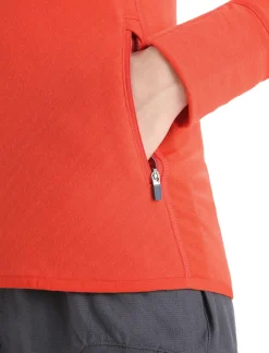 Damen Icebreaker Sweatshirts & Hoodies^Realfleece™ Merino Descender Jacke Damen