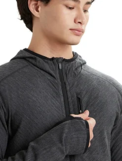 Herren Icebreaker Sweatshirts & Hoodies^Realfleece® Merino Descender Kapuzenjacke Herren