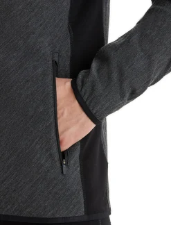 Herren Icebreaker Sweatshirts & Hoodies^Realfleece® Merino Descender Kapuzenjacke Herren