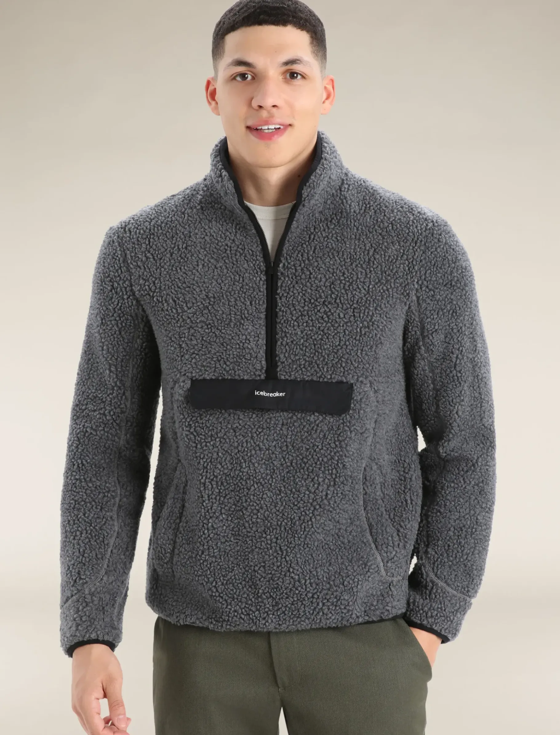 Herren Icebreaker Sweatshirts & Hoodies^Realfleece™ Merino High Pile Half-Zip-Pullover Herren