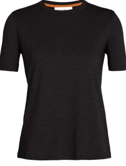 Damen Icebreaker Kurzarmshirts^Tencel™ Cotton T-Shirt Damen