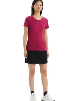 Damen Icebreaker Kurzarmshirts^Tencel™ Cotton T-Shirt Damen