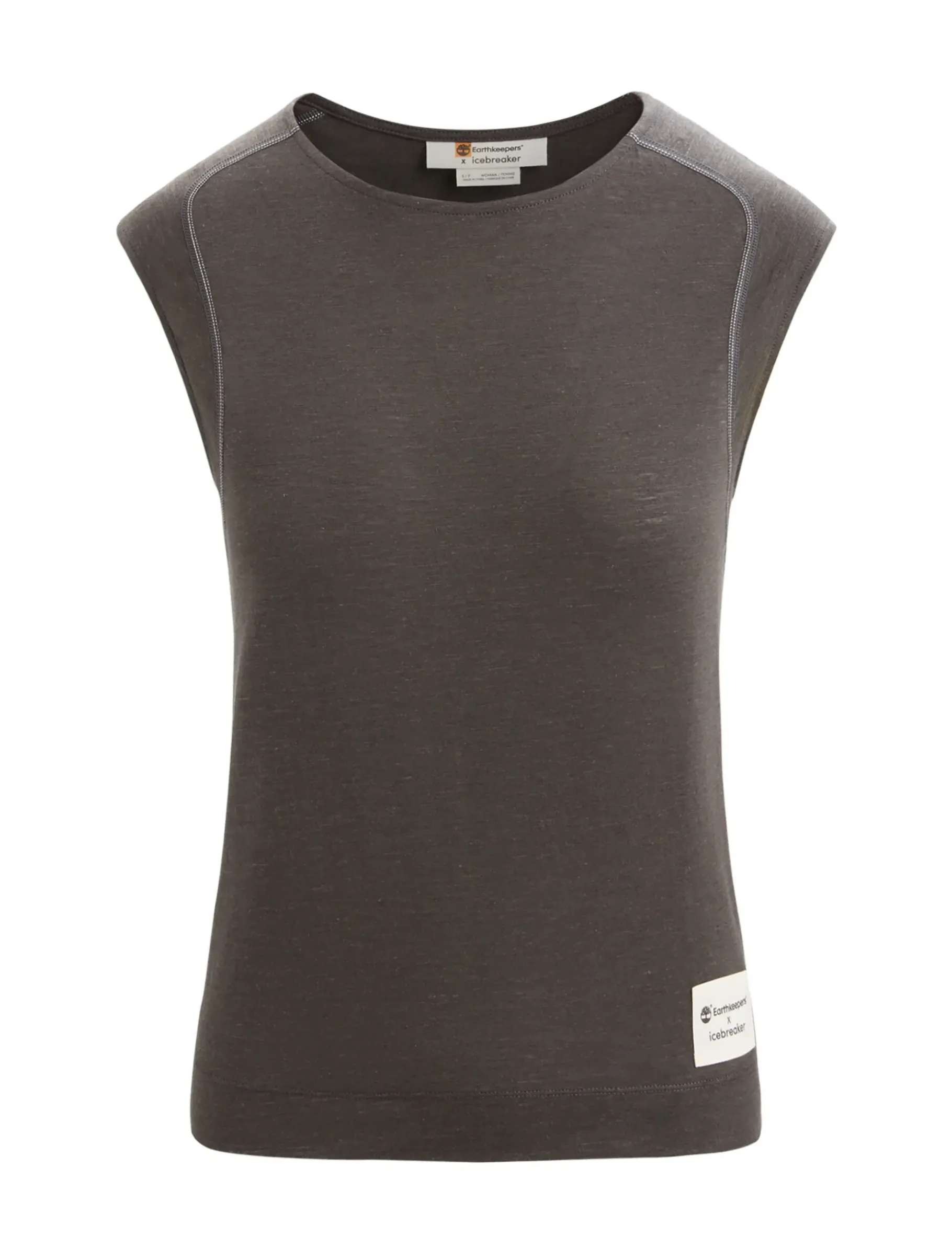 Damen Icebreaker Kurzarmshirts^Timberland X Merino Leinen Armelloses Top Damen