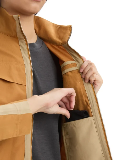 Damen Icebreaker Jacken & Westen^Timberland X Merino Cotton Jacke Damen