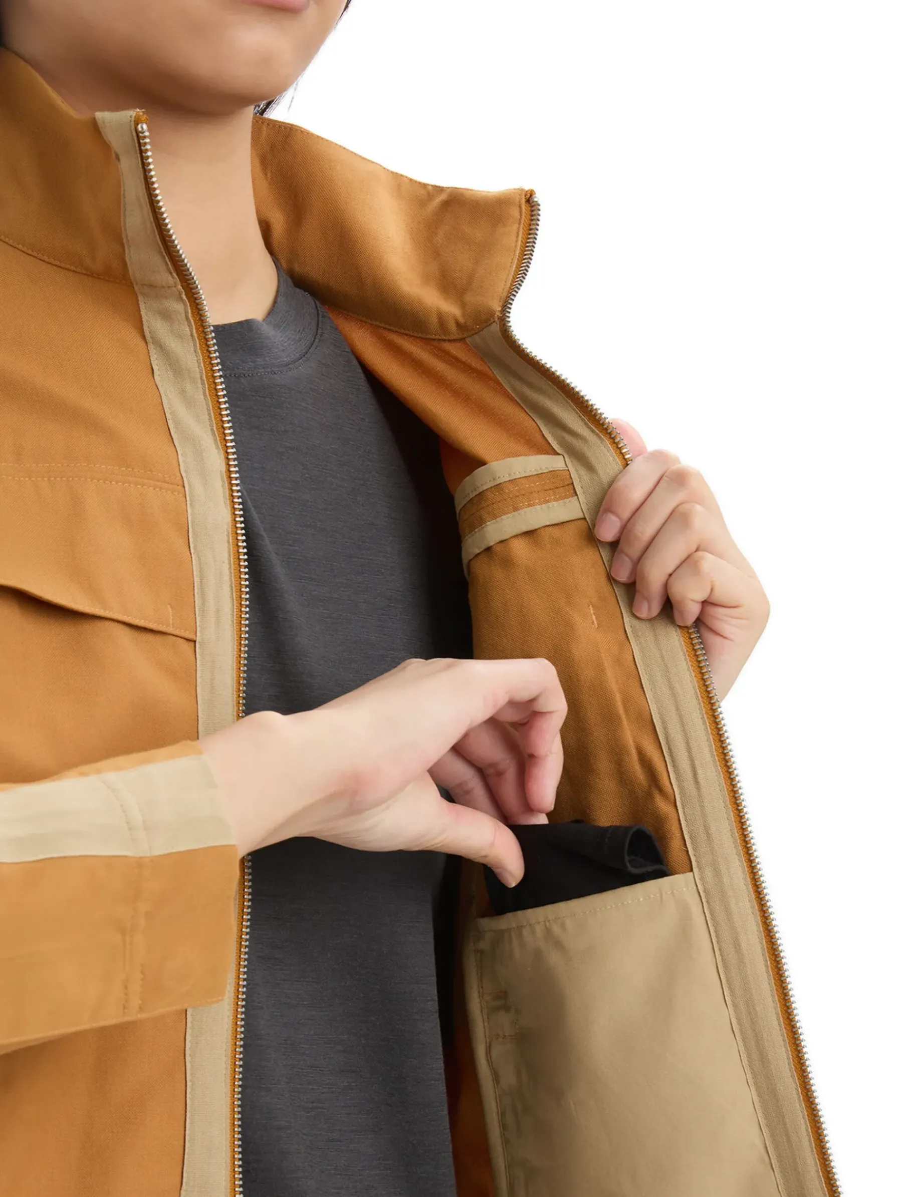 Damen Icebreaker Jacken & Westen^Timberland X Merino Cotton Jacke Damen