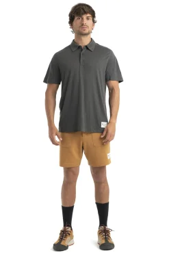Herren Icebreaker Kurzarmshirts^Timberland X Merino Leinen Kurzarmpolo Herren