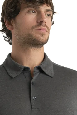 Herren Icebreaker Kurzarmshirts^Timberland X Merino Leinen Kurzarmpolo Herren
