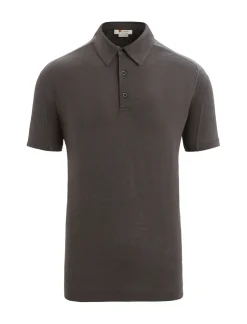 Herren Icebreaker Kurzarmshirts^Timberland X Merino Leinen Kurzarmpolo Herren