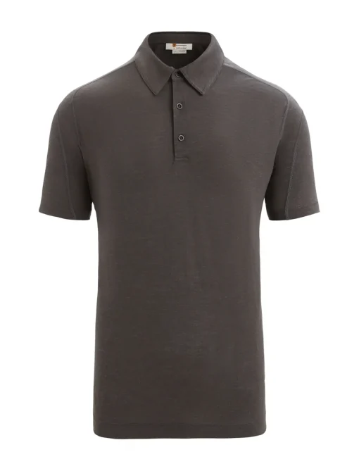 Herren Icebreaker Kurzarmshirts^Timberland X Merino Leinen Kurzarmpolo Herren
