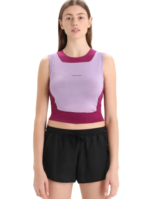 Damen Icebreaker Unterwäsche & Bhs^Zoneknit™ Merino Bh-Tanktop Damen