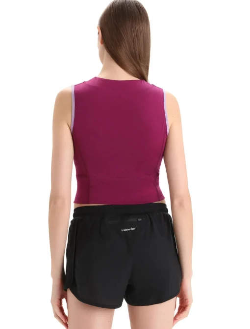 Damen Icebreaker Unterwäsche & Bhs^Zoneknit™ Merino Bh-Tanktop Damen