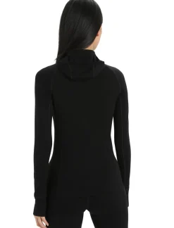 Damen Icebreaker Funktionswäsche & Base Layer^Zoneknit™ Merino Isolierter Zip-Hoodie Damen
