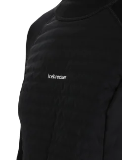 Damen Icebreaker Funktionswäsche & Base Layer^Zoneknit™ Merino Isolierter Zip-Hoodie Damen