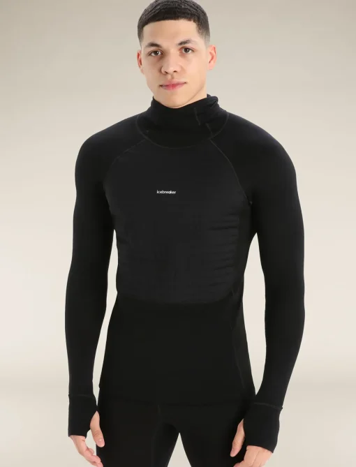 Herren Icebreaker Funktionswäsche & Base Layer^Zoneknit™ Merino Isolierter Zip-Hoodie Herren