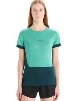 Damen Icebreaker Kurzarmshirts^Zoneknit™ Merino Kurzarmshirt Damen