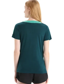 Damen Icebreaker Kurzarmshirts^Zoneknit™ Merino Kurzarmshirt Damen