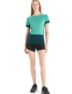 Damen Icebreaker Kurzarmshirts^Zoneknit™ Merino Kurzarmshirt Damen