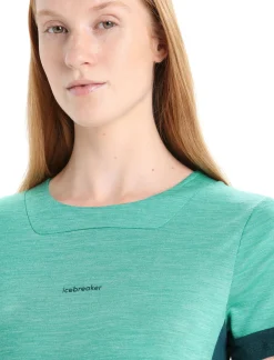 Damen Icebreaker Kurzarmshirts^Zoneknit™ Merino Kurzarmshirt Damen