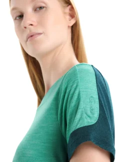 Damen Icebreaker Kurzarmshirts^Zoneknit™ Merino Kurzarmshirt Damen