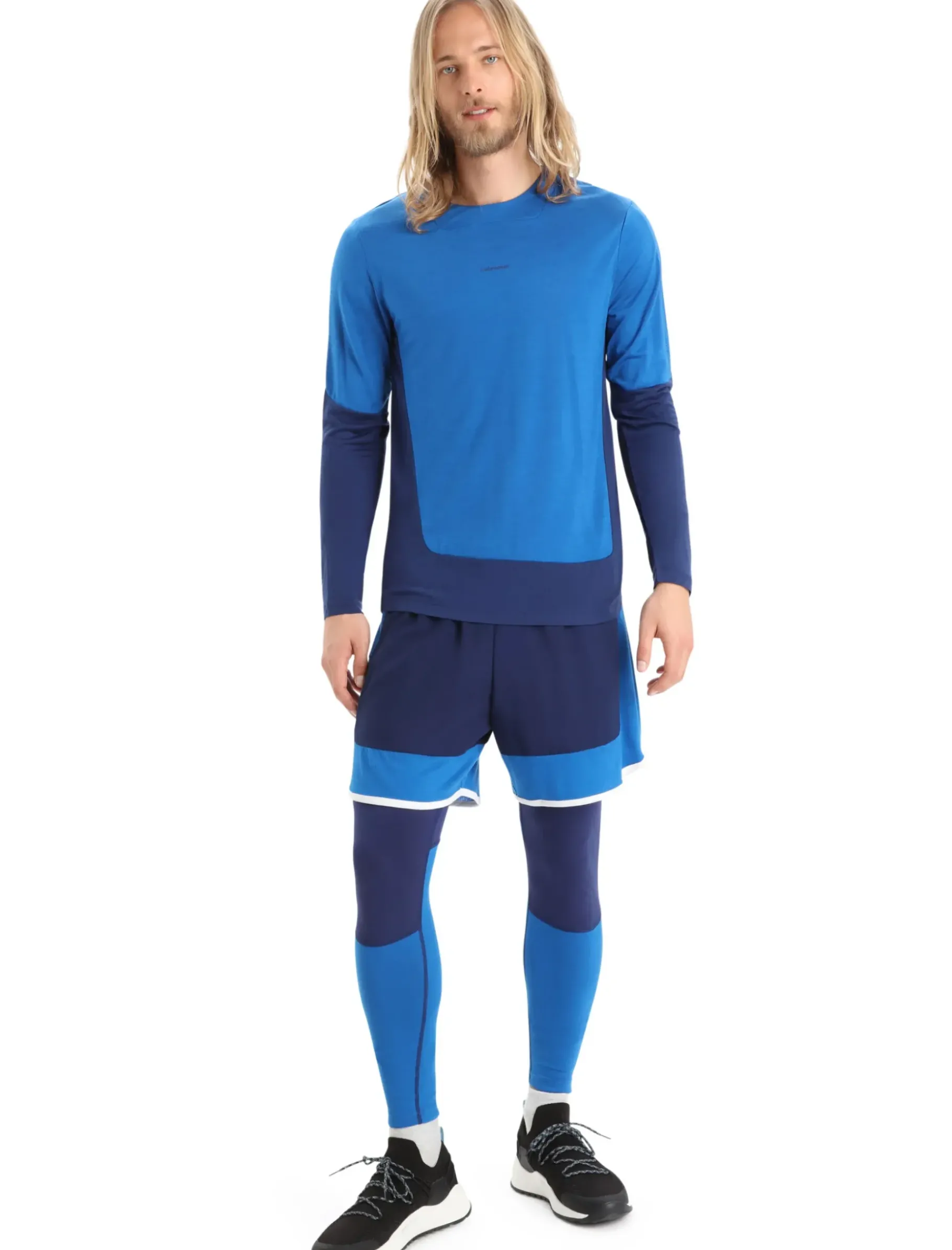 Herren Icebreaker Langärmlige Oberteile^Zoneknit™ Merino Langarmshirt Herren