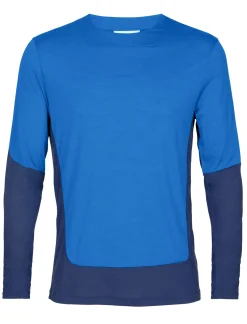 Herren Icebreaker Langärmlige Oberteile^Zoneknit™ Merino Langarmshirt Herren
