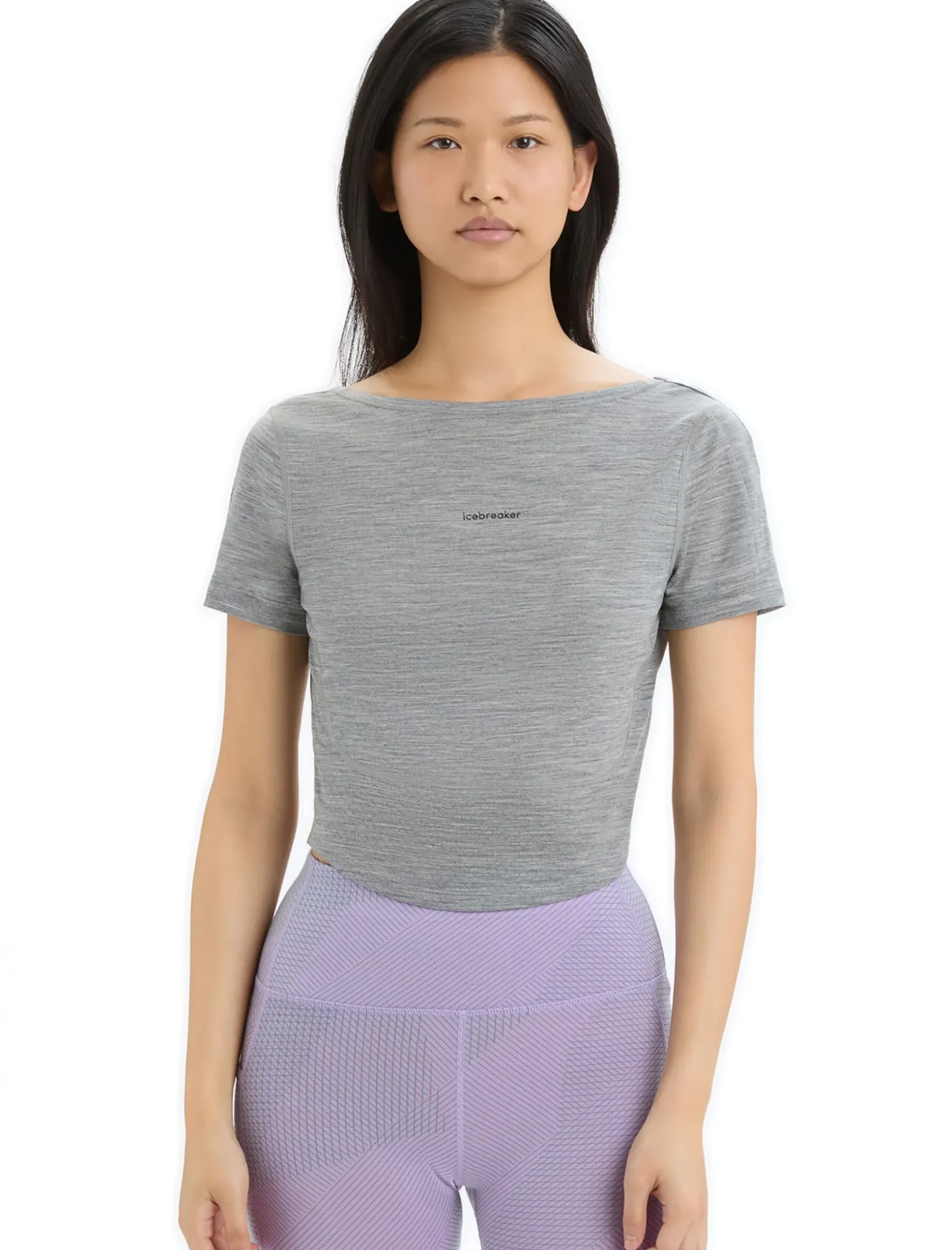Damen Icebreaker Kurzarmshirts^Zoneknit™ Merino Scoop Back T-Shirt Damen