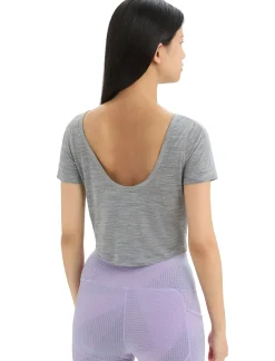 Damen Icebreaker Kurzarmshirts^Zoneknit™ Merino Scoop Back T-Shirt Damen