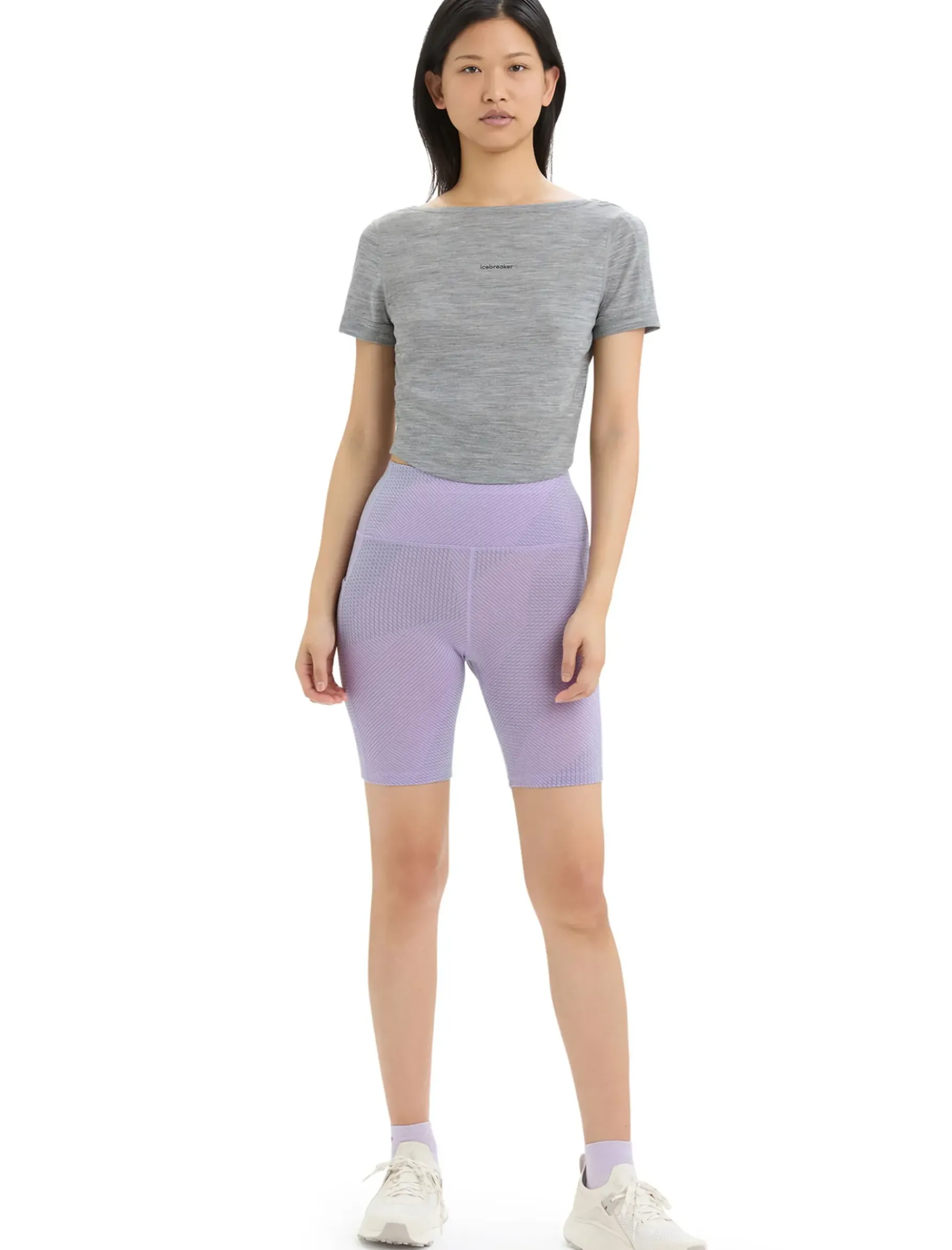 Damen Icebreaker Kurzarmshirts^Zoneknit™ Merino Scoop Back T-Shirt Damen