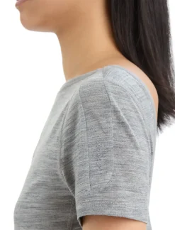 Damen Icebreaker Kurzarmshirts^Zoneknit™ Merino Scoop Back T-Shirt Damen