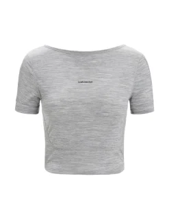 Damen Icebreaker Kurzarmshirts^Zoneknit™ Merino Scoop Back T-Shirt Damen