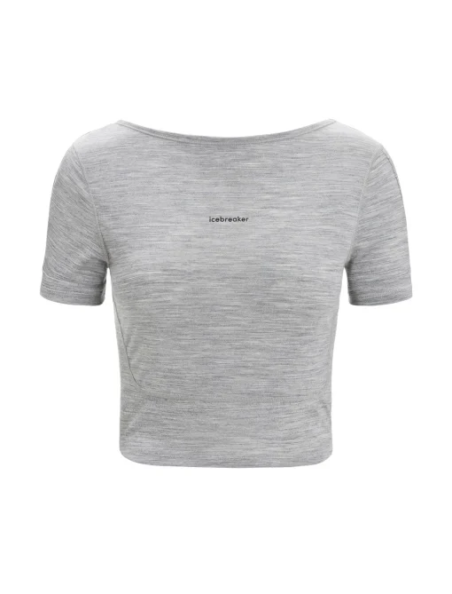 Damen Icebreaker Kurzarmshirts^Zoneknit™ Merino Scoop Back T-Shirt Damen