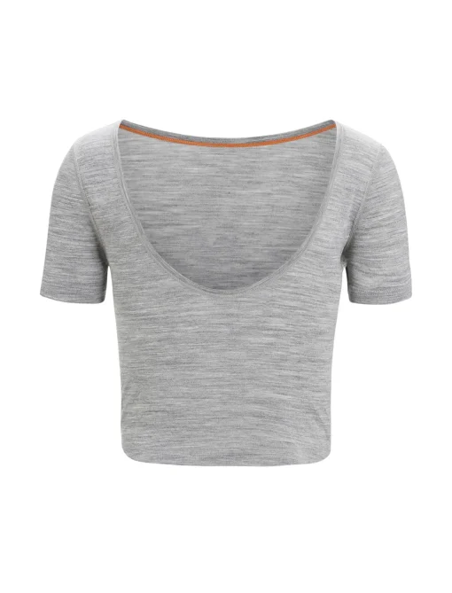 Damen Icebreaker Kurzarmshirts^Zoneknit™ Merino Scoop Back T-Shirt Damen