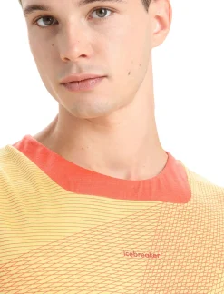 Herren Icebreaker Kurzarmshirts^Zoneknit™ Merino Tanktop Geodetic Herren